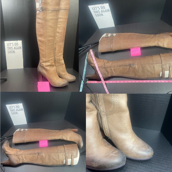 Sam Edelman OTK boots in taupe Like New PRICE IS FIRM WHICH MEANS NO DISCOUNTS - Picture 16 of 16